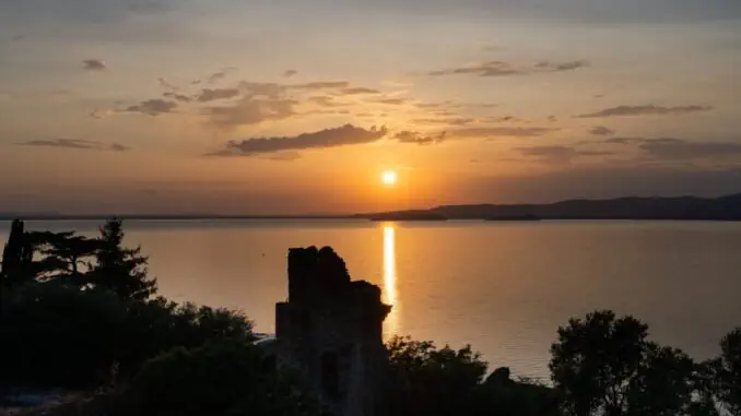 Festival dei tramonti: panoramica lago