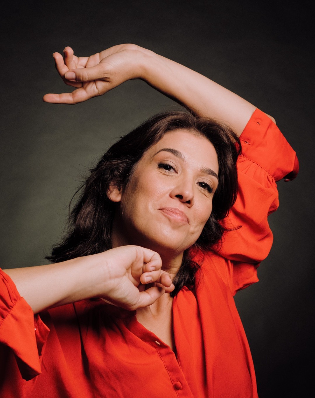 Foto in primo piano di Francesca Caprai